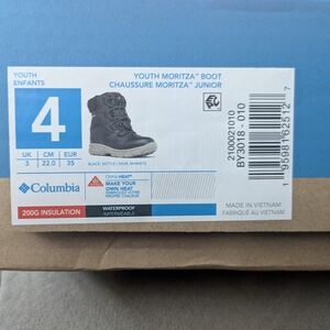 Columbia Youth Moritza Black Boots